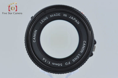 [Used] Canon New FD 50mm f/1.4