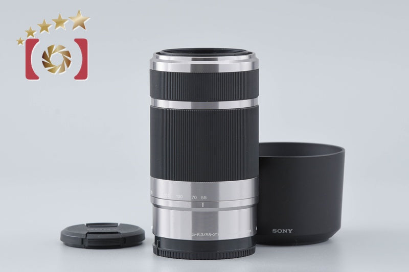 [Used] SONY E 55-210mm f/4.5-6.3 OSS SEL55210 Silver