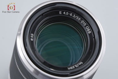 [Used] SONY E 55-210mm f/4.5-6.3 OSS SEL55210 Silver