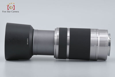 [Used] SONY E 55-210mm f/4.5-6.3 OSS SEL55210 Silver