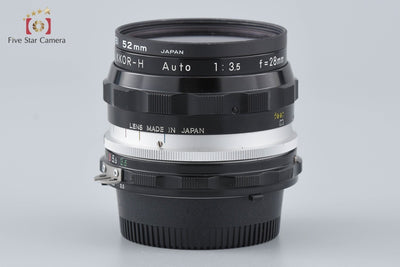[Used] Nikon NIKKOR-H Auto 28mm f/3.5 Ai Modified