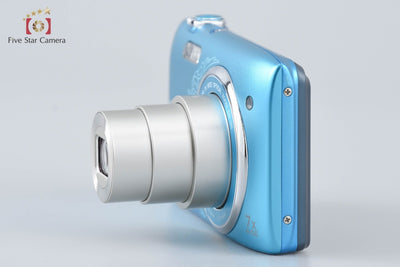 Used] Nikon COOLPIX S3500 Oriental Blue Compact Digital Camera