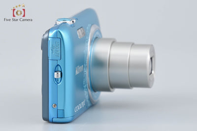 Used] Nikon COOLPIX S3500 Oriental Blue Compact Digital Camera