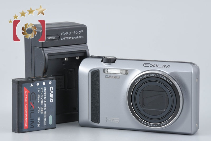 [Used] Casio HIGH SPEED EXILIM EX-ZR400 Silver Compact Digital Camera
