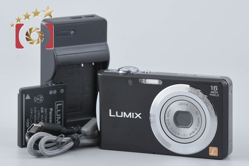 [Used] Panasonic LUMIX DMC-FH5 Black Compact Digital Camera