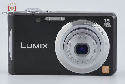 【中古】Panasonic パナソニック LUMIX DMC-FH5 ブラック コンパクトデジタルカメラ