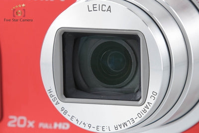 【中古】Panasonic パナソニック LUMIX DMC-TZ30 レッド コンパクトデジタルカメラ