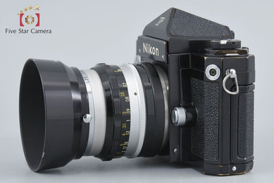 Used: Nikon F Eye-Level Early Black + NIKKOR-H Auto 50mm f/2 with Original Box