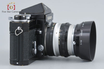 Used: Nikon F Eye-Level Early Black + NIKKOR-H Auto 50mm f/2 with Original Box