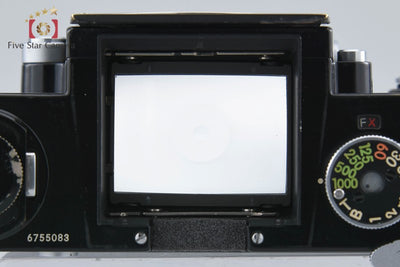 Used: Nikon F Eye-Level Early Black + NIKKOR-H Auto 50mm f/2 with Original Box