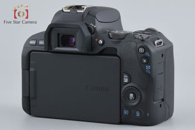 [Used] Canon EOS Kiss X9 EF-S 18-55 IS STM Lens Kit Black - Low Shutter Count