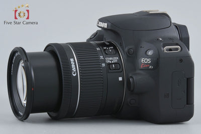[Used] Canon EOS Kiss X9 EF-S 18-55 IS STM Lens Kit Black - Low Shutter Count