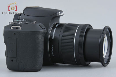 [Used] Canon EOS Kiss X9 EF-S 18-55 IS STM Lens Kit Black - Low Shutter Count