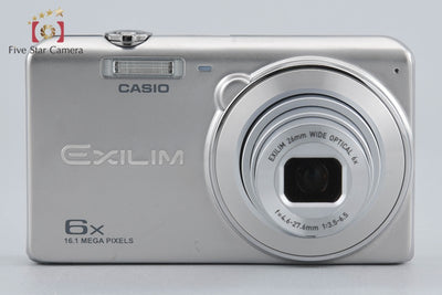【Used】Casio EXILIM EX-ZS20 Silver Compact Digital Camera