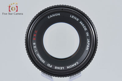 [Used] Canon FD 100mm f/2.8 S.S.C.