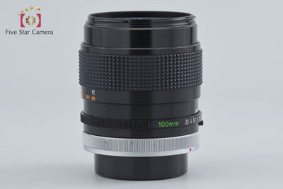 [Used] Canon FD 100mm f/2.8 S.S.C.