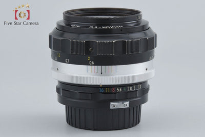 [Used] Nikon NIKKOR-S.C Auto 55mm f/1.2