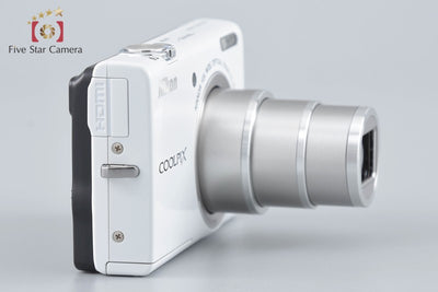 [Used] Nikon COOLPIX S6200 Natural White Compact Digital Camera