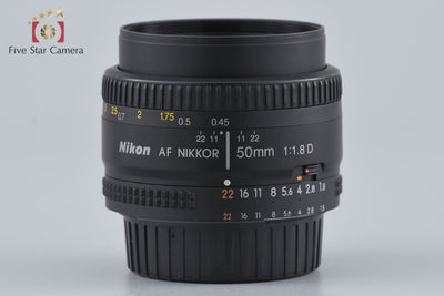 [Used] Nikon AF NIKKOR 50mm f/1.8 D