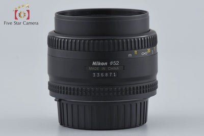 [Used] Nikon AF NIKKOR 50mm f/1.8 D