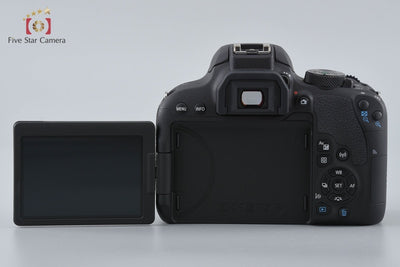 【中古】Canon キヤノン EOS Kiss X9i + EF-S 18-55mm f/4-5.6 IS STM シャッター回数僅少