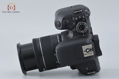 【中古】Canon キヤノン EOS Kiss X9i + EF-S 18-55mm f/4-5.6 IS STM シャッター回数僅少