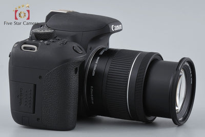 [Used] Canon EOS Kiss X9i + EF-S 18-55mm f/4-5.6 IS STM