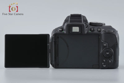[Used] Nikon D5300 18-55 VR II Lens Kit Black