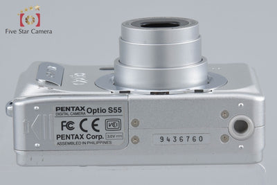 [Used] PENTAX Optio S55 Compact Digital Camera