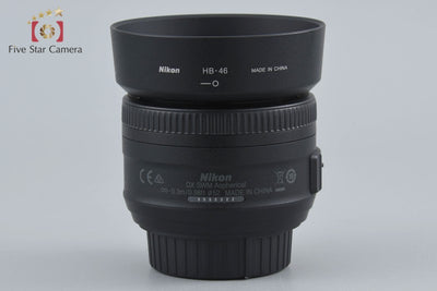 Used Nikon AF-S DX NIKKOR 35mm f/1.8 G