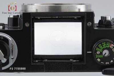【中古】Nikon ニコン F2 フォトミック A ブラック フィルム一眼レフカメラ