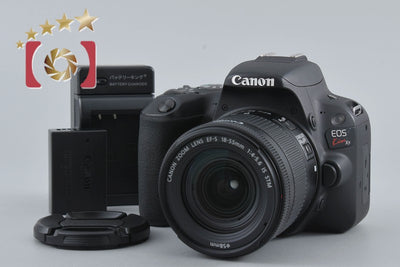 [Used] Canon EOS Kiss X9 EF-S 18-55 IS STM Lens Kit Black