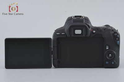 [Used] Canon EOS Kiss X9 EF-S 18-55 IS STM Lens Kit Black