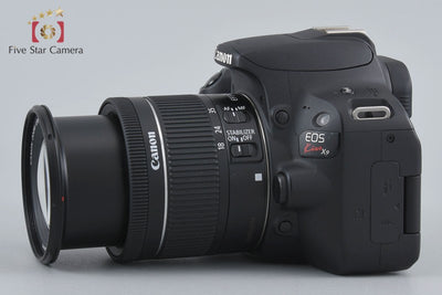 [Used] Canon EOS Kiss X9 EF-S 18-55 IS STM Lens Kit Black