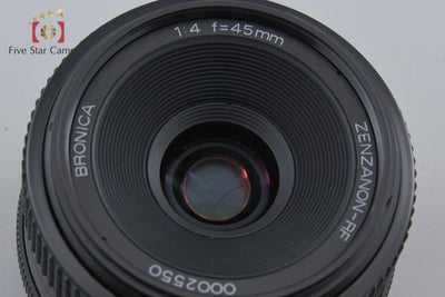 【Used】ZENZA BRONICA ZENZANON-RF 45mm f/4 + RF45VF Viewfinder for RF645