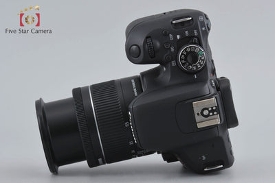 [Used] Canon EOS Kiss X9i + EF-S 18-55mm f/4-5.6 IS STM