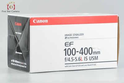 [Used] Canon EF 100-400mm f/4.5-5.6 L IS USM with original box