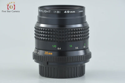 【Used】MINOLTA MD W.ROKKOR 35mm f/1.8