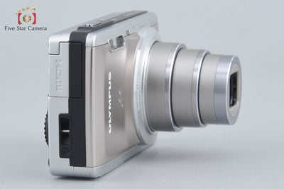 【中古】OLYMPUS オリンパス μ-7040 チタニウムシルバー コンパクトデジタルカメラ 元箱付き