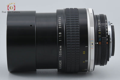 [Used] Nikon Ai-S NIKKOR 105mm f/1.8