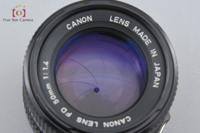 [Used] Canon New FD 50mm f/1.4