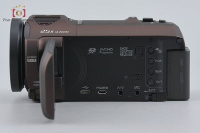 【中古】Panasonic パナソニック HC-VX992MS カカオブラウン デジタル4Kビデオカメラ 元箱付き