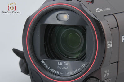 【中古】Panasonic パナソニック HC-VX992MS カカオブラウン デジタル4Kビデオカメラ 元箱付き