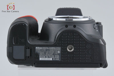 【中古】Nikon ニコン D5500 ブラック デジタル一眼レフカメラ
