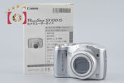 [Used] Canon PowerShot SX100 IS Silver Compact Digital Camera