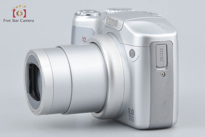 [Used] Canon PowerShot SX100 IS Silver Compact Digital Camera