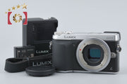【中古】Panasonic パナソニック LUMIX DMC-GX7 シルバー ミラーレス一眼カメラ シャッター回数僅少