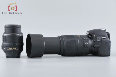 [Used] Nikon D3100 Double Zoom Kit Black with Original Box