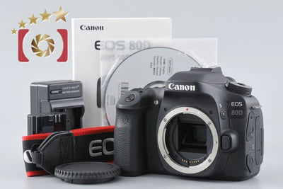[Used] Canon EOS 80D Digital SLR Camera, Low Shutter Count
