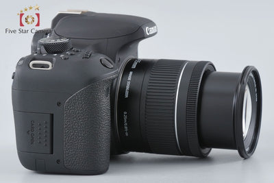 [Used] Canon EOS Kiss X9i + EF-S 18-55mm f/4-5.6 IS STM